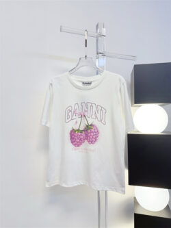 GANNI 가니 반팔T 60424092