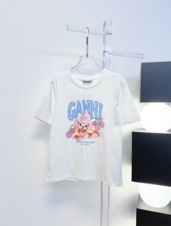 GANNI 가니 반팔T 60424093