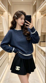 CHANEL 샤넬 니트 60826089